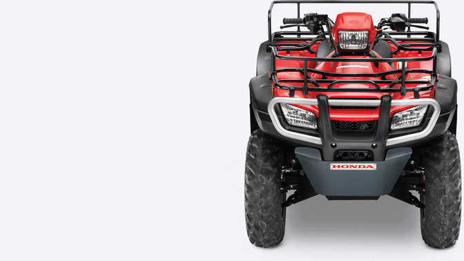 Front view of Honda Foreman