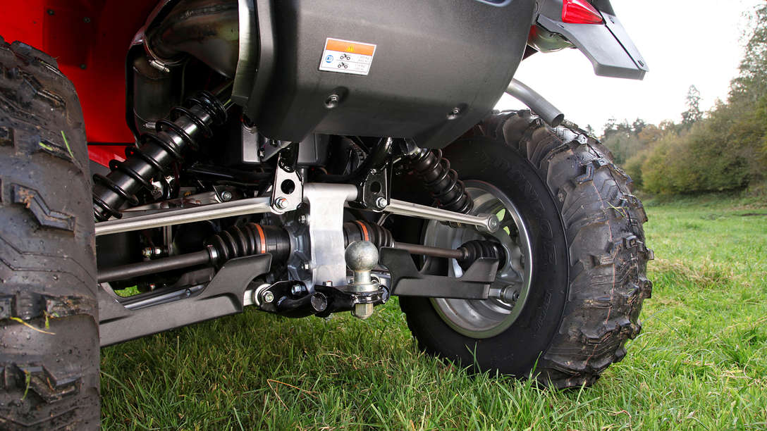 Close up of Rincon suspension.