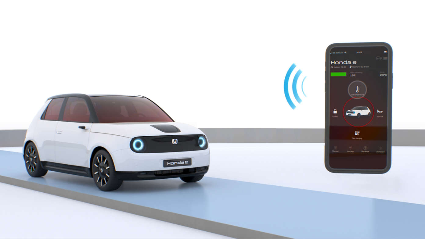 Demonstration of My Honda+ App.