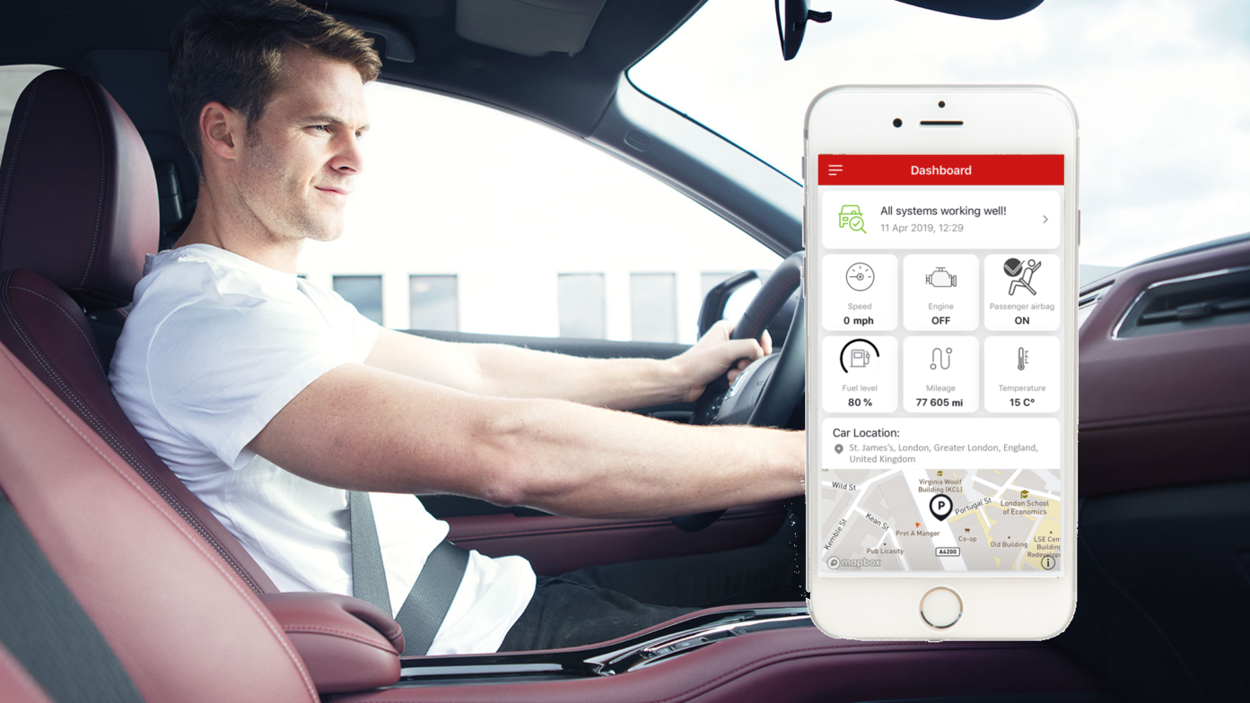 Health monitor on My Honda app