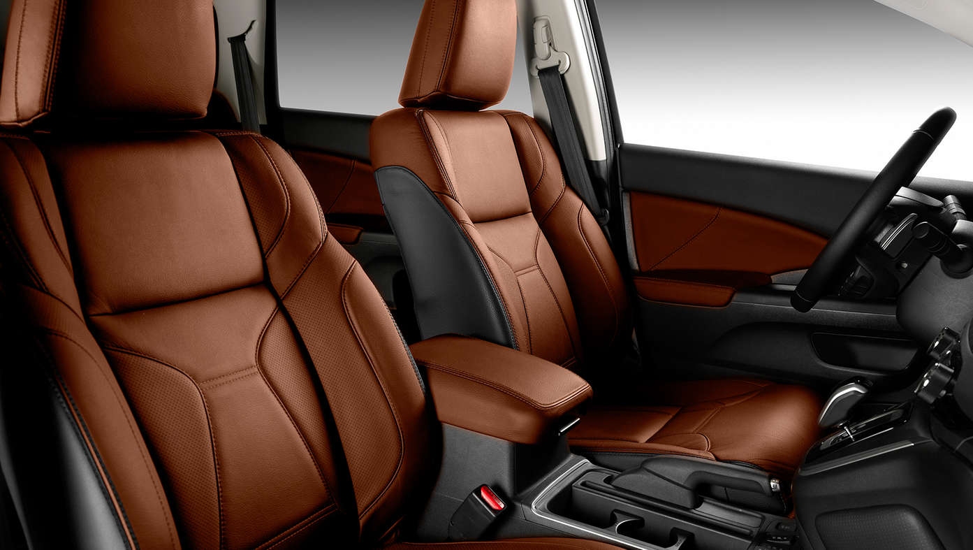 shot of interior in brown