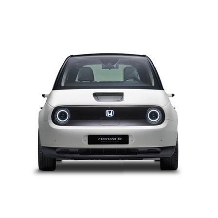 Front facing Honda BEV.