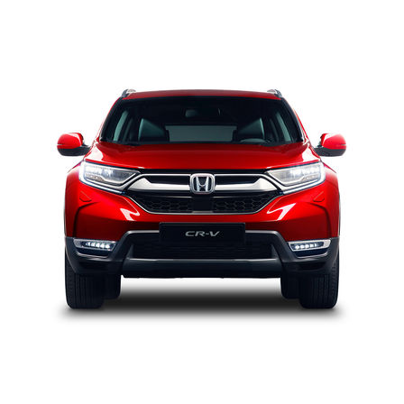 Front facing Honda CR-V.