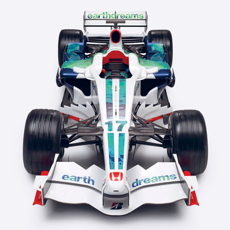 Cut out of the Honda 'Earth Dreams' Formula One car.