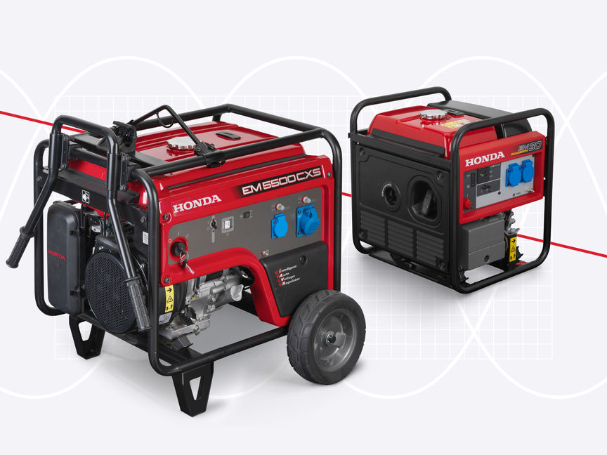 2x Honda endurance high-tech generators.
