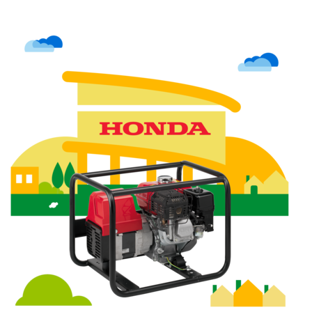 Generator dealer illustration.