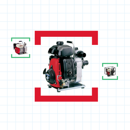 Water pump help me choose illustration.
