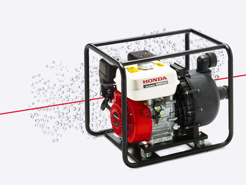 Close up of high flow rate/chemical water pump.