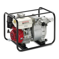 High flow rate/trash water pump.