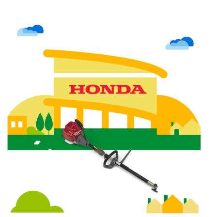 Side view, right facing versatool with dealer illustration.