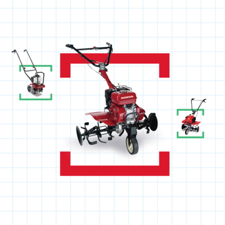 Honda tillers with help me choose illustration.