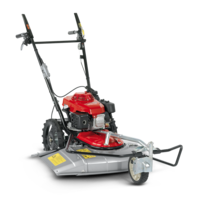 Front 3/4 right facing Grass Cutter.