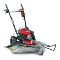 Front 3/4 right facing Grass Cutter.