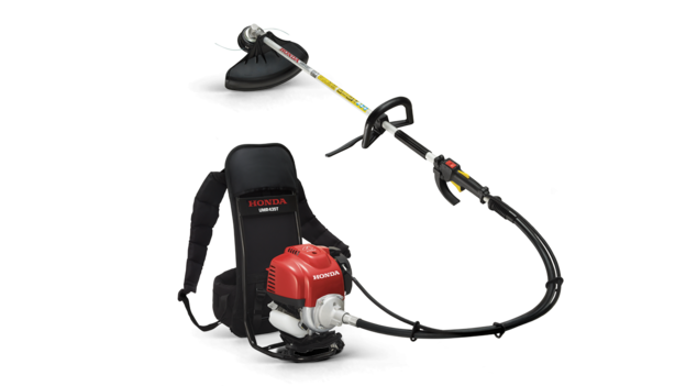 Honda Backpack brushcutter.
