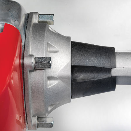 Honda Versatool, close up of engine.