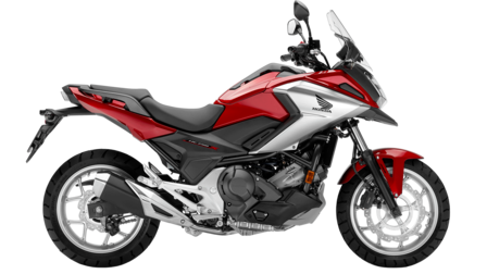 Honda NC750X sideways