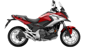 Honda NC750X sideways