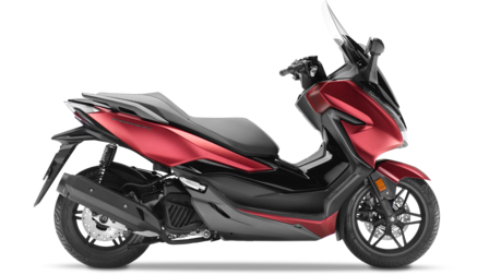 Honda Forza 125 sideways