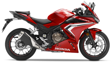 Honda CBR500R 2019 sideways