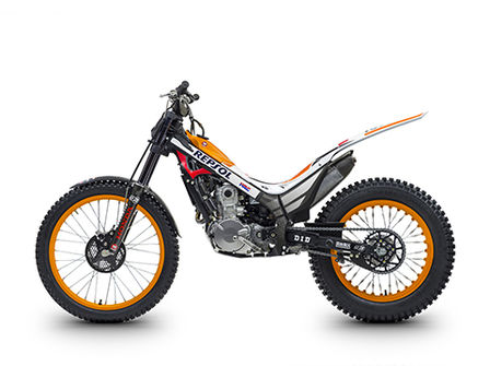 Montesa 4RT 260 Race Replica left side.