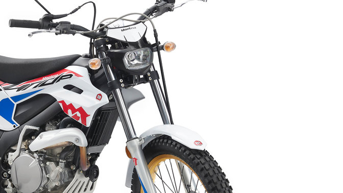 Montesa 4Ride zoom on the fork