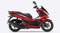 Honda-PCX125-Studio-Pearl Siena Red-Side