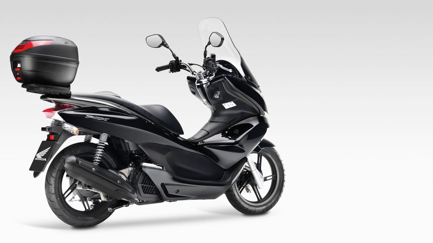 PCX with top box.