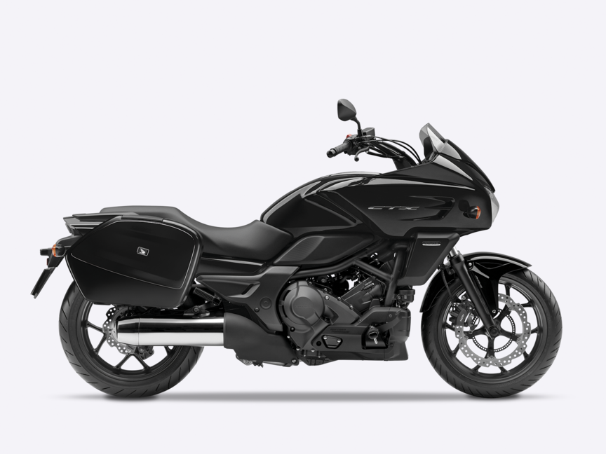 Tourer, CTX700, Studio, Darkness Black Metallic, Side