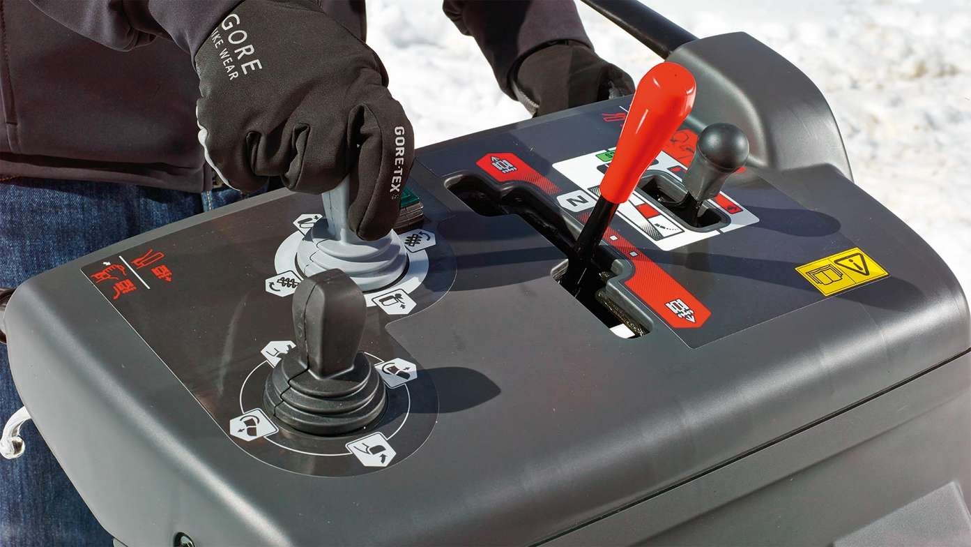 Joystick chute control