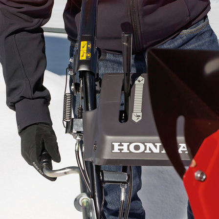 Close up of 7 Series height adjustment.