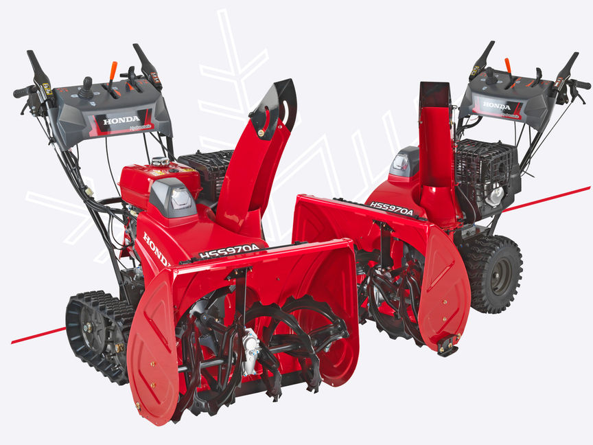 2x 9 Series snowthrowers.