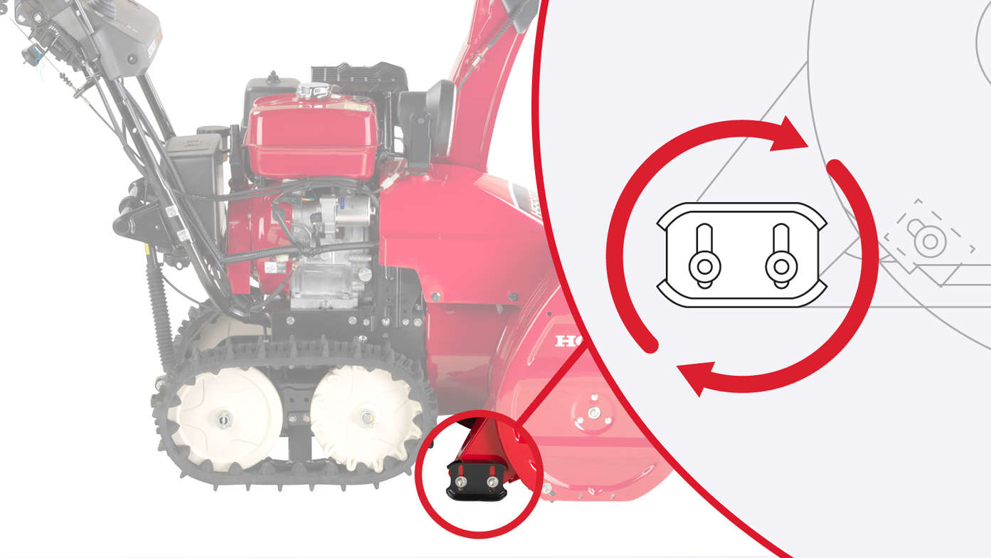 Side view of 9 Series, focusing on skid shoes.