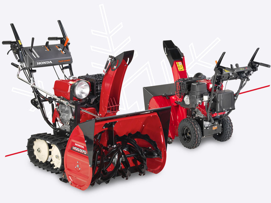 2x 9 Series snowthrowers.