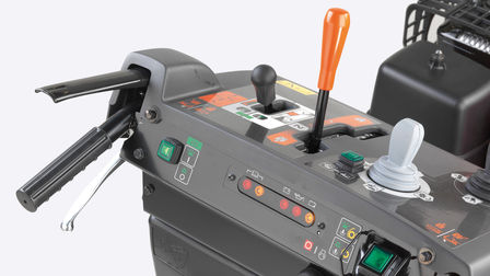 Close up of fully diagnostic control panel.